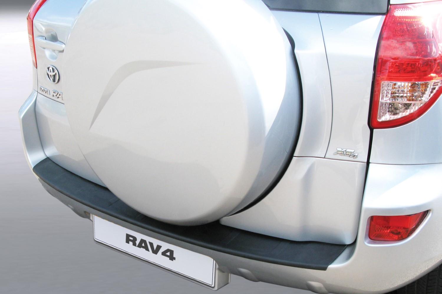Ladekantenschutz passend für Toyota RAV4 III (XA30) 2006-2009 ABS - Mattschwarz