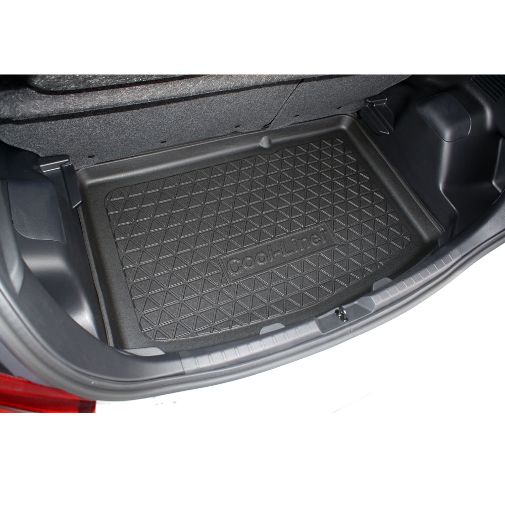 Tapis de coffre convient à Toyota Yaris (XP13) 2014-2020 5 portes bicorps Cool Liner antidérapant PE/TPE caoutchouc