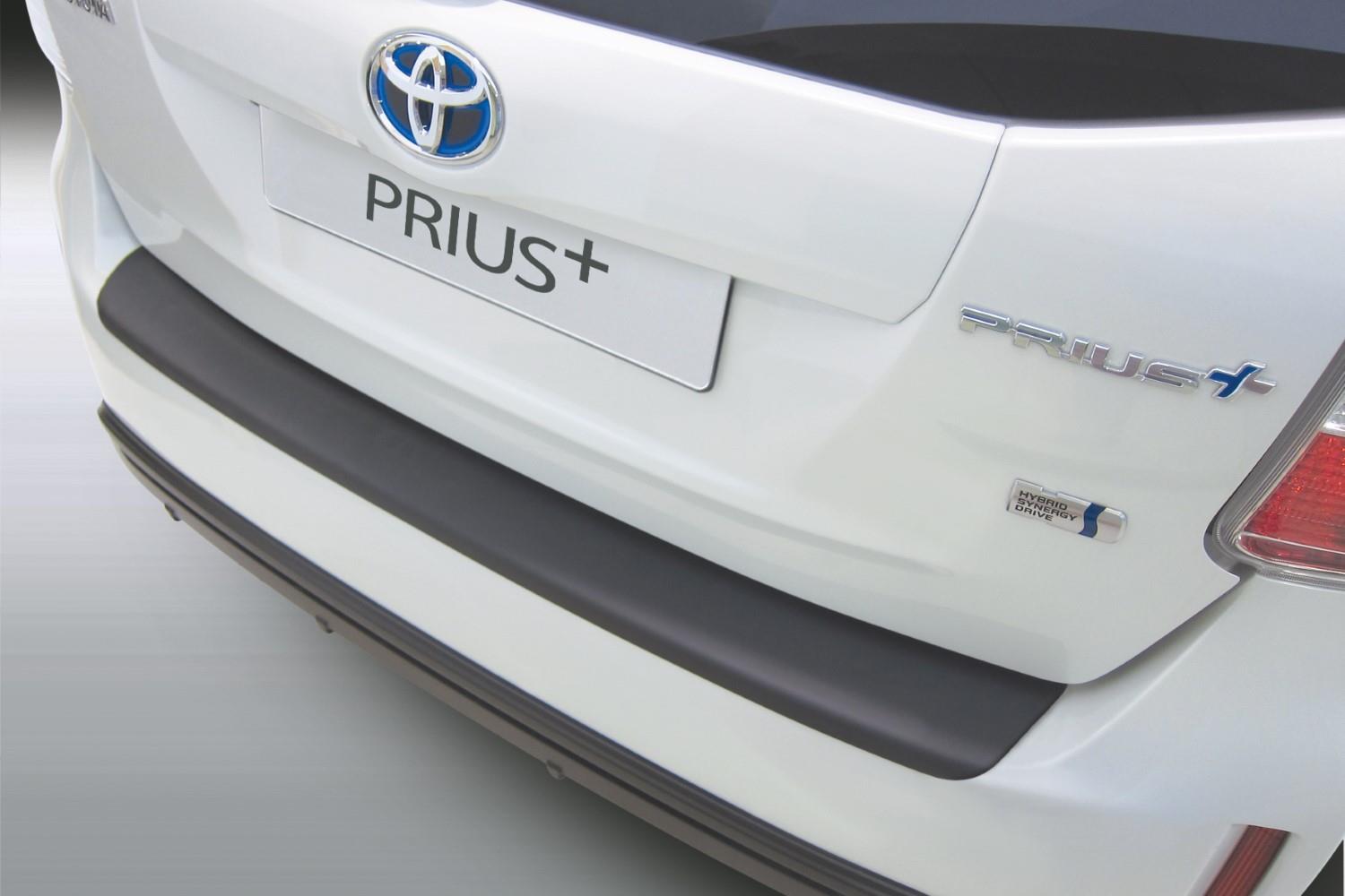 Bumperbeschermer Toyota Prius+ 2015-2021 5-deurs hatchback ABS - matzwart