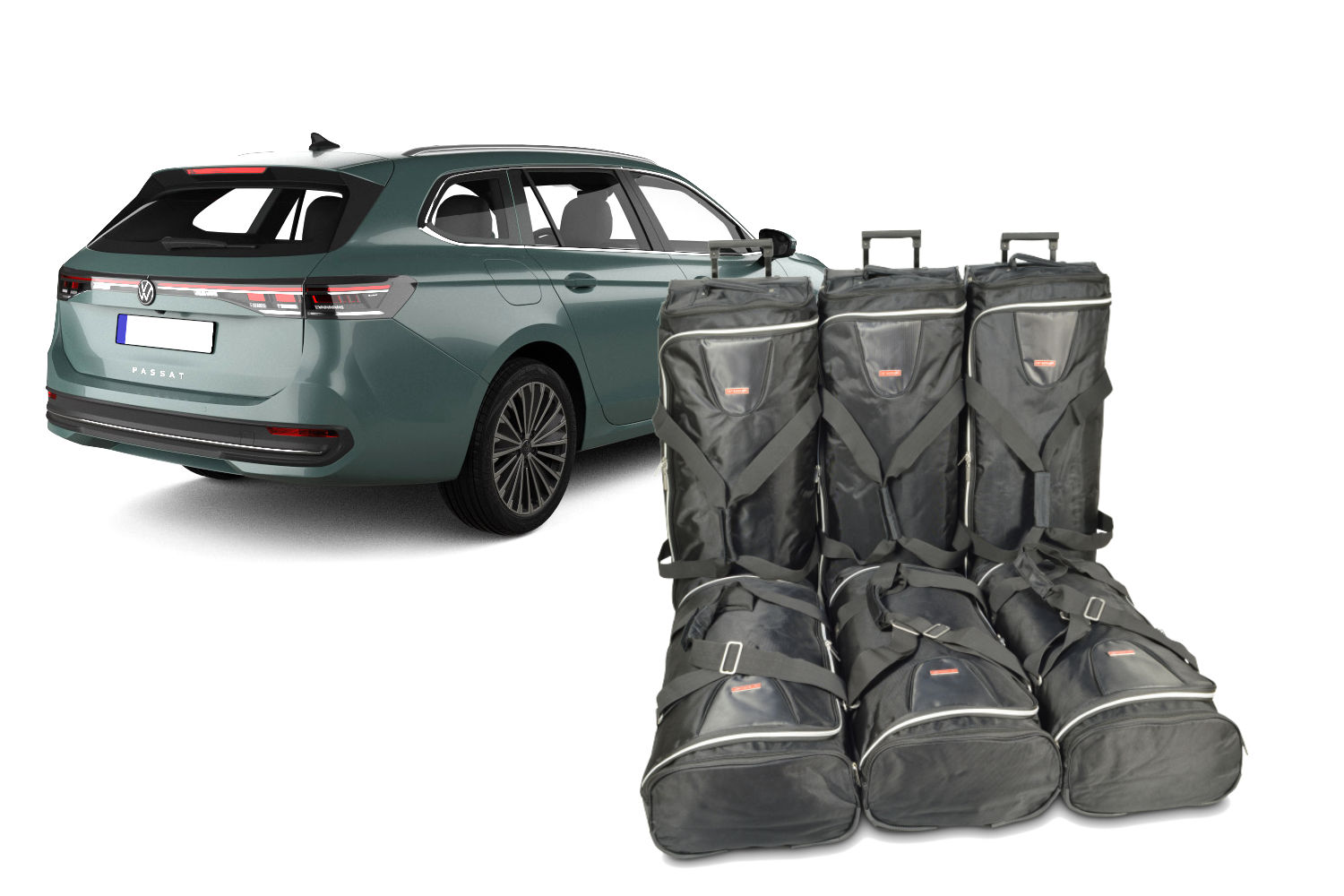 Travel bag set suitable for Volkswagen Passat Variant (B9) 2023-present wagon