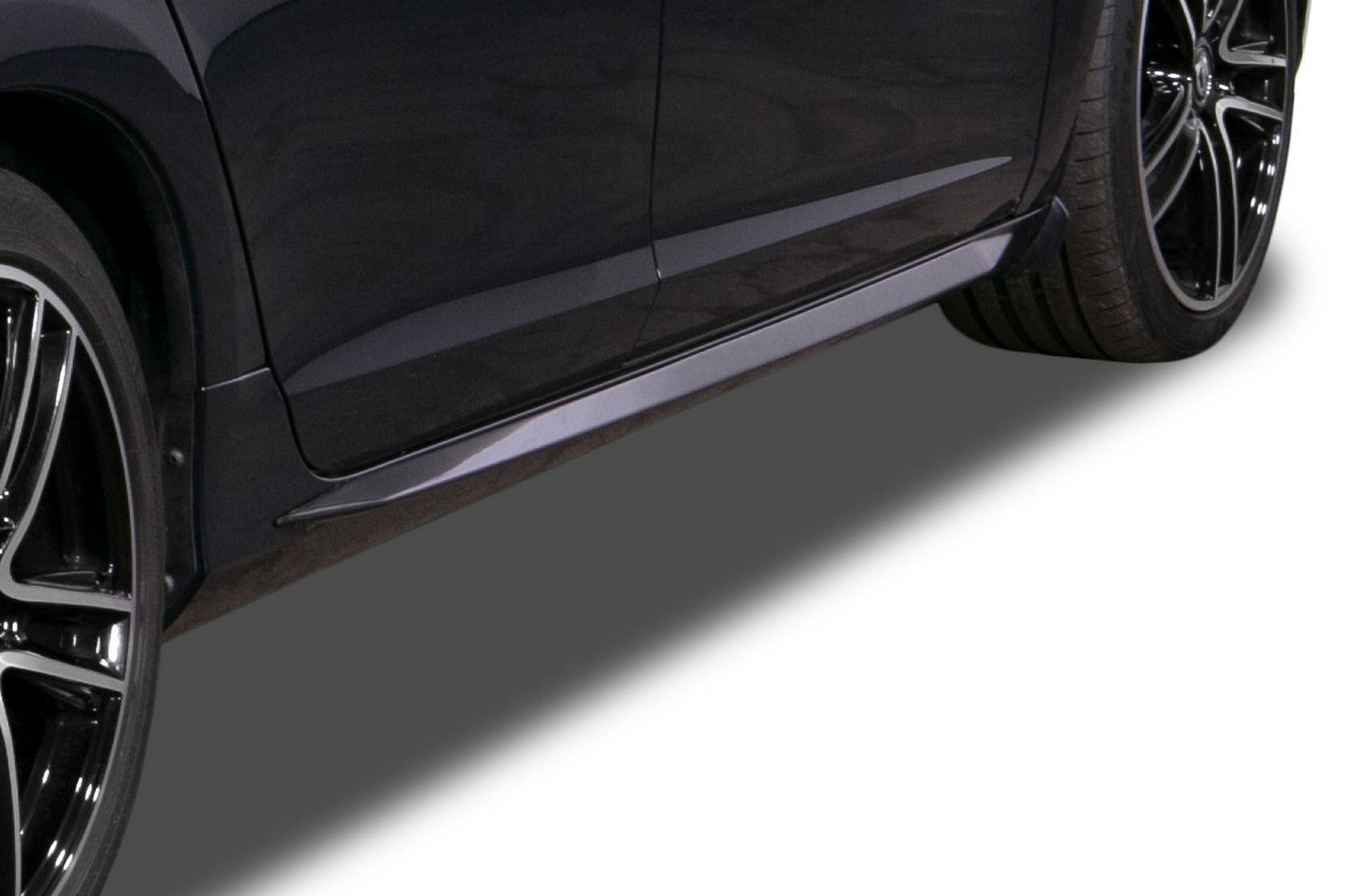 Jupes latérales convient à Volvo S60 II 2013-2018 4 portes tricorps &#34;Slim&#34; ABS