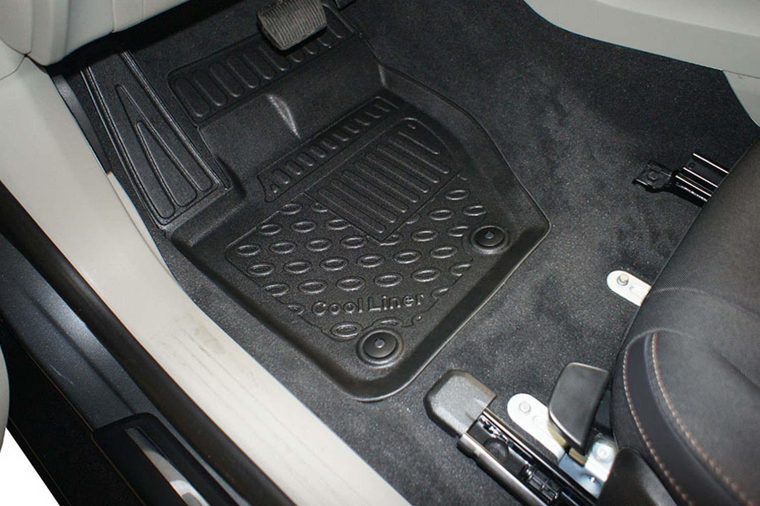 Car mats suitable for Volvo V40 (P1) 2012-2019 5-door hatchback Cool Liner PE/TPE rubber (VOL1V4FM-C) (2) Car mats suitable for Volvo V40 (P1) 2012-2019 5-door hatchback Cool Liner PE/TPE rubber (VOL1V4FM-C) (2)