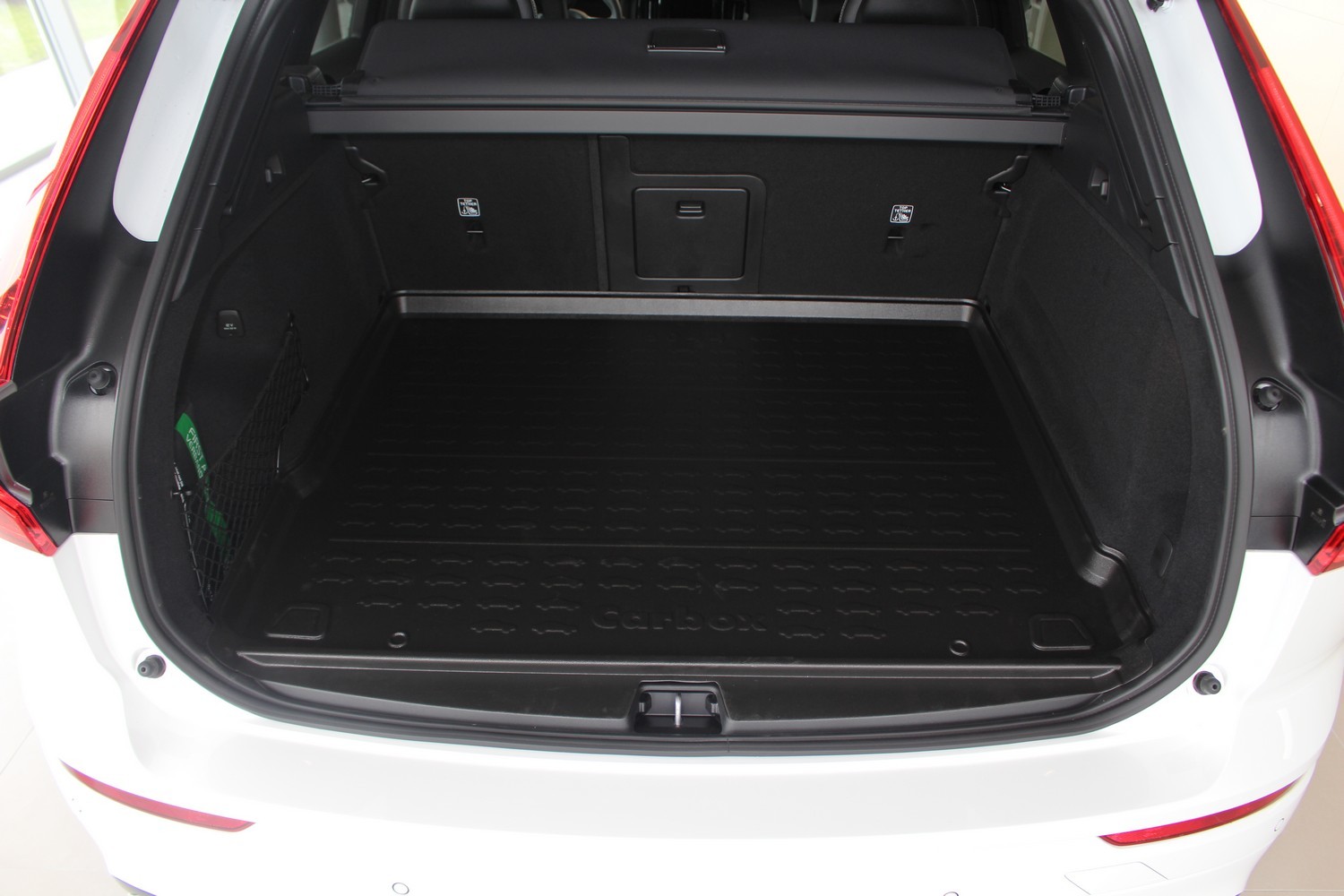 Boot mat suitable for Volvo XC60 II 2017-present Carbox Form PE rubber - black