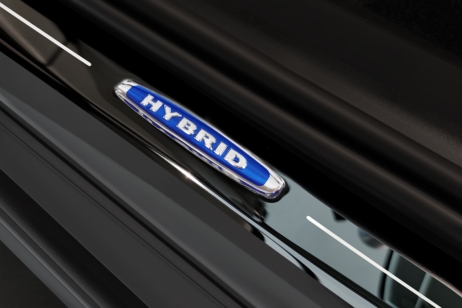 Spiegelschwarz Edelstahl Einstiegsleisten passend für Volvo XC60 II  2017-2021 & Facelift 2021- 'Hybrid' - 4-teilig - 14,62 EUR