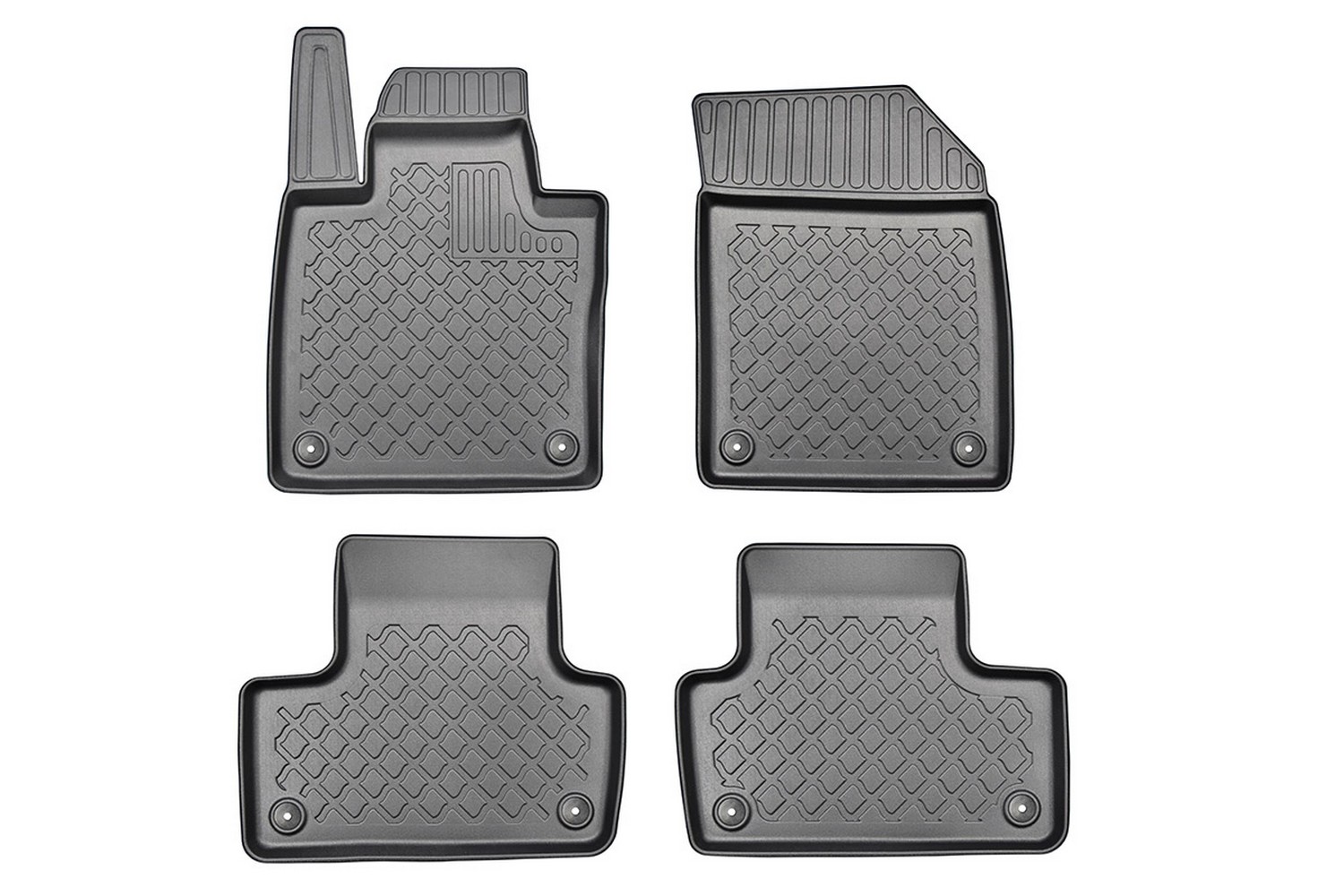 Car mats suitable for Volvo XC60 II 2017-present Guardliner PE/TPE rubber