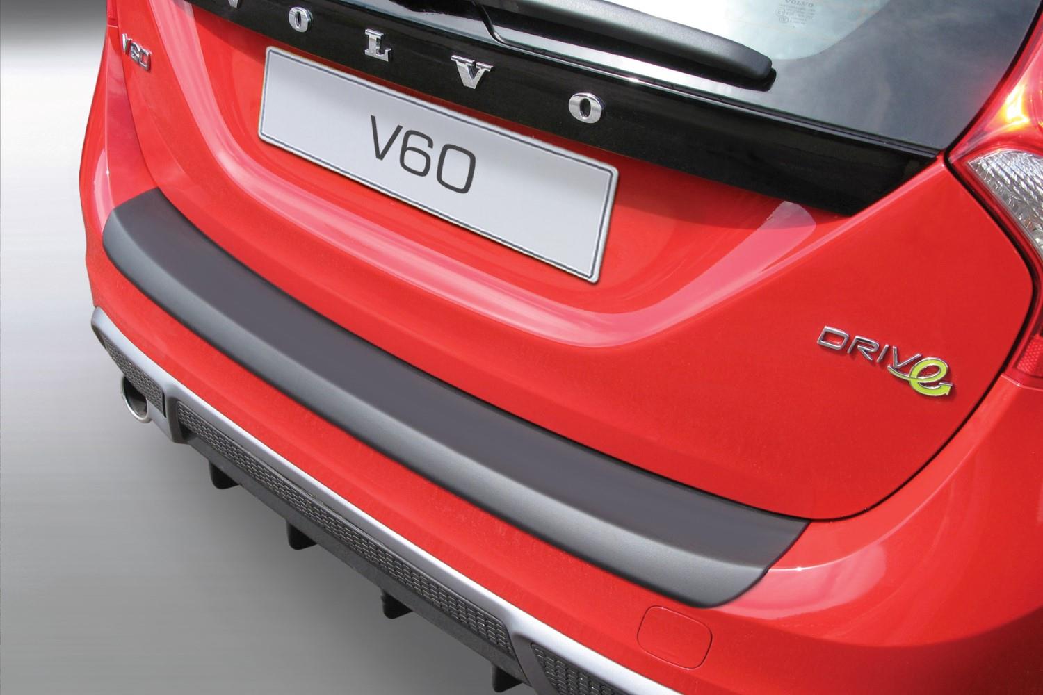 Bumperbeschermer Volvo V60 I 2010-2018 wagon ABS - matzwart