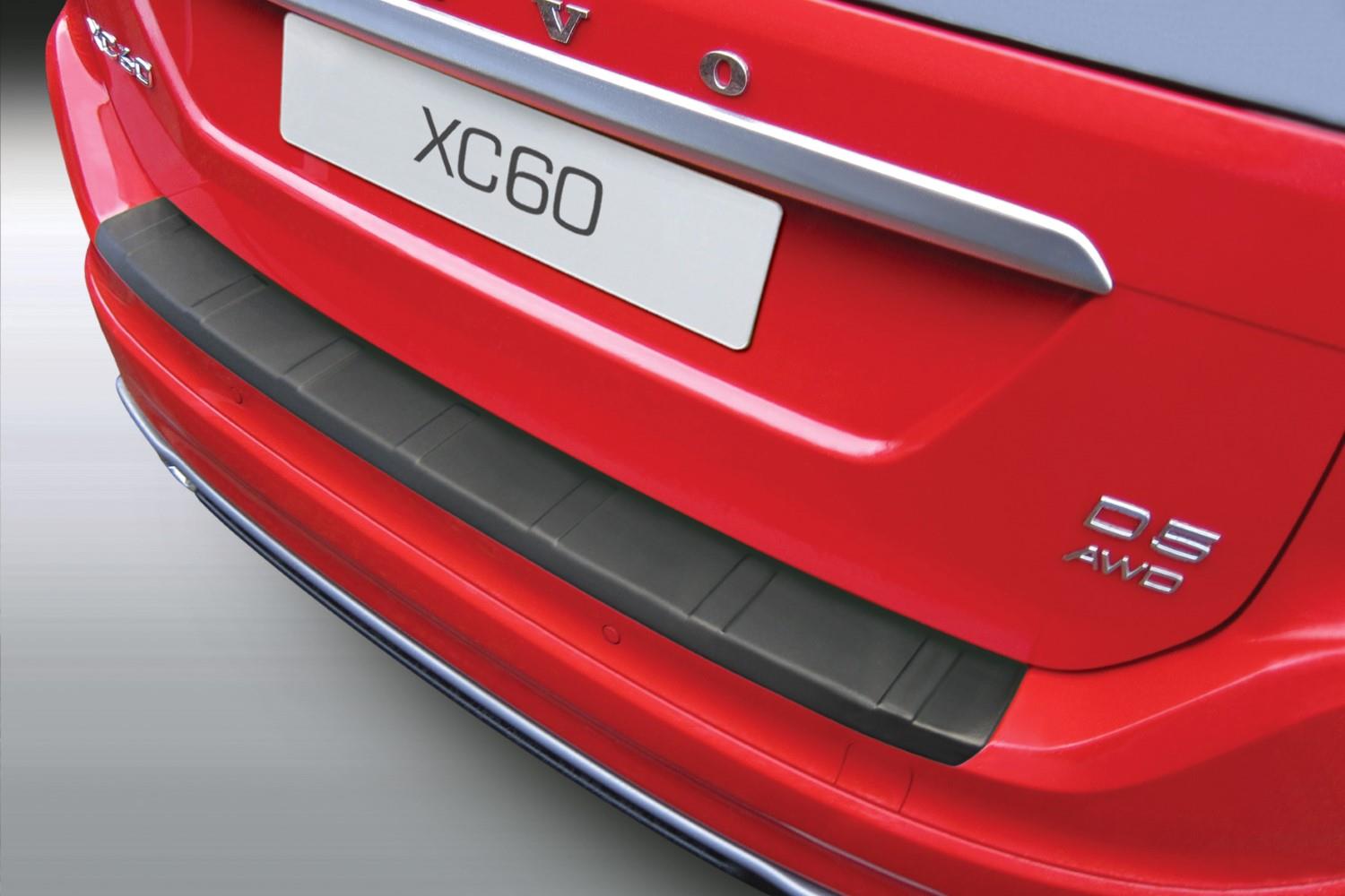 Bumperbeschermer geschikt voor Volvo XC60 I 2013-2017 ABS - matzwart