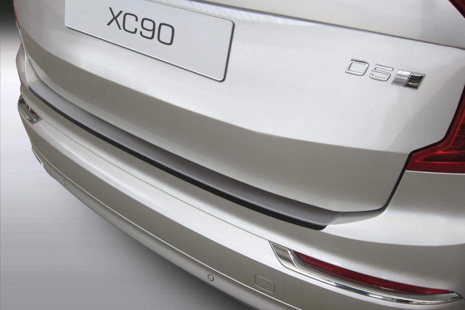 Protection de seuil de coffre convient à Volvo XC90 II 2015-présent ABS - noir mat