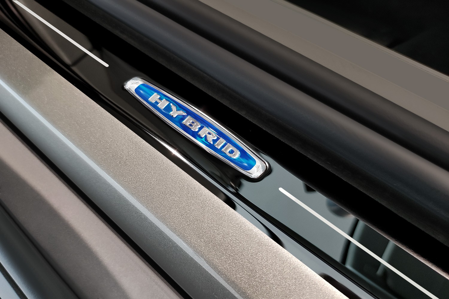 Spiegelschwarz Edelstahl Einstiegsleisten passend für Volvo V90