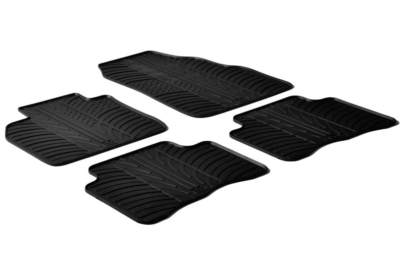 Car mats suitable for Volkswagen Golf VII (5G) 2012-2020 5-door hatchback Rubbasol rubber