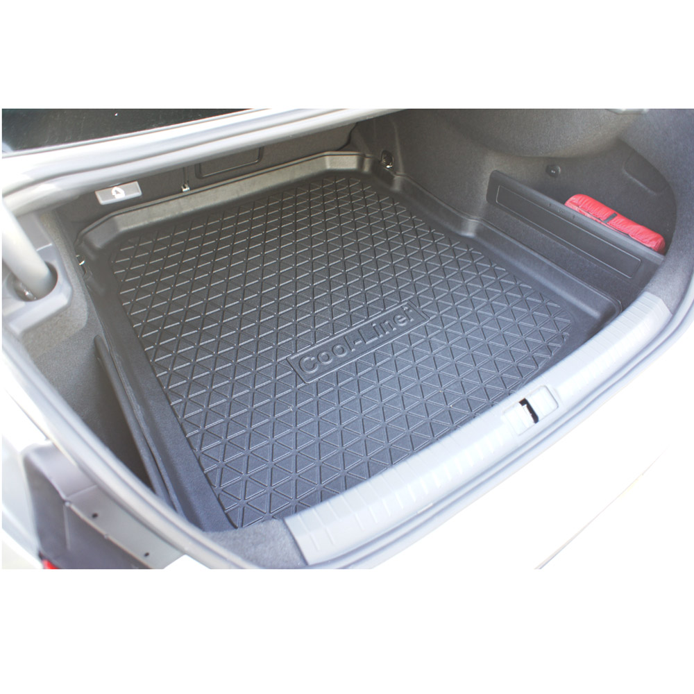 Kofferraumwanne passend für Volkswagen Passat (B8) 2014-heute 4-Türer Limousine Cool Liner anti-rutsch PE/TPE Gummi