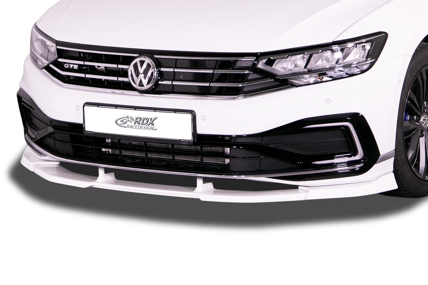 Front spoiler suitable for Volkswagen Passat Variant (B8) 2019-2023 wagon Vario-X PU