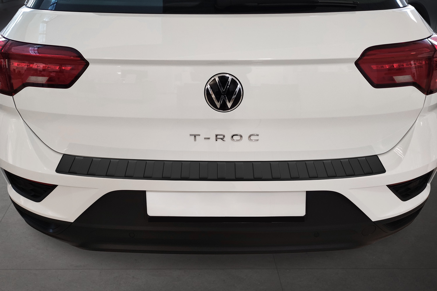 Ladekantenschutz Volkswagen T-Roc (A1) | anthrazit Edelstahl matt CarParts-Expert