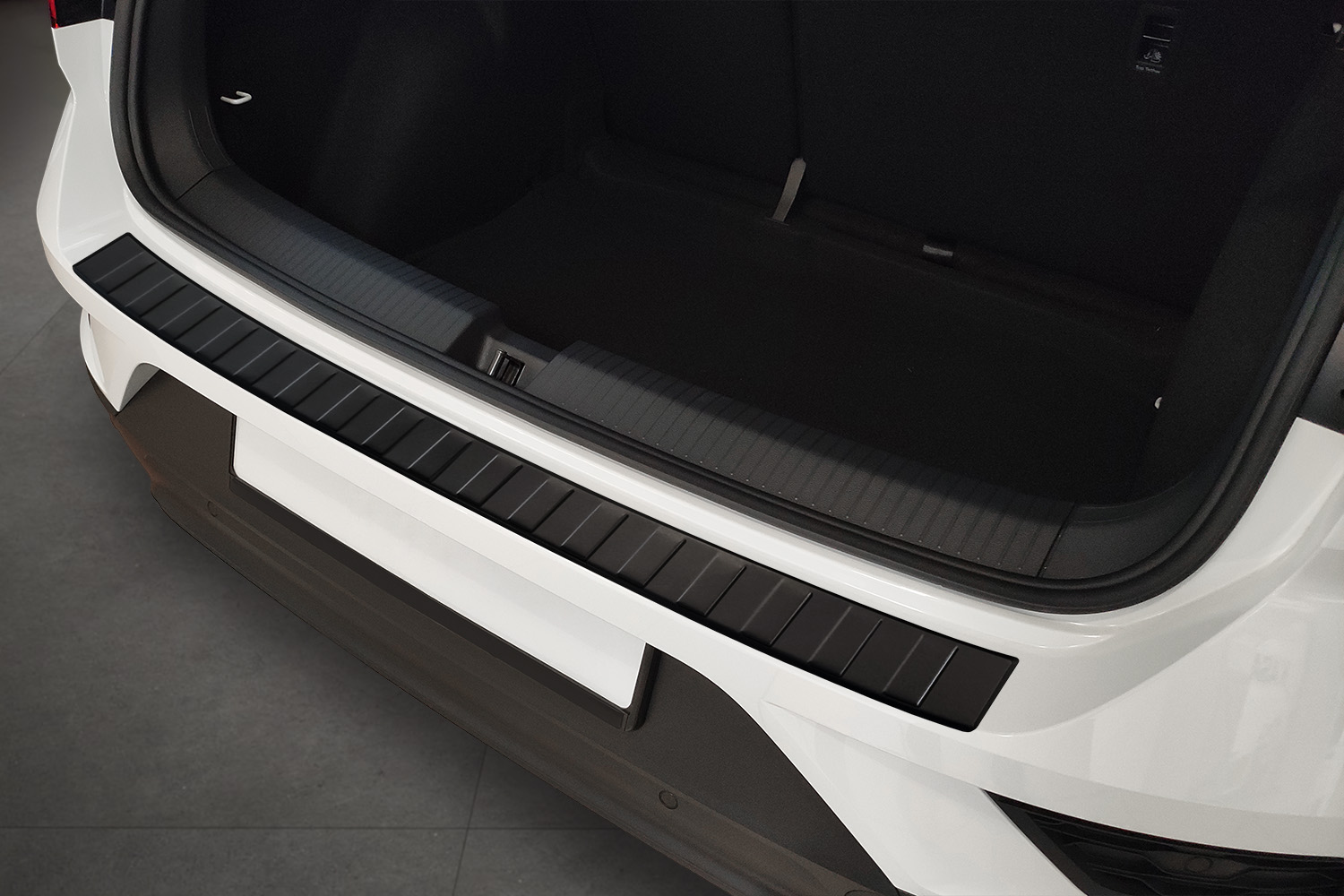 Ladekantenschutz Volkswagen T-Roc CarParts-Expert matt Edelstahl anthrazit | (A1)