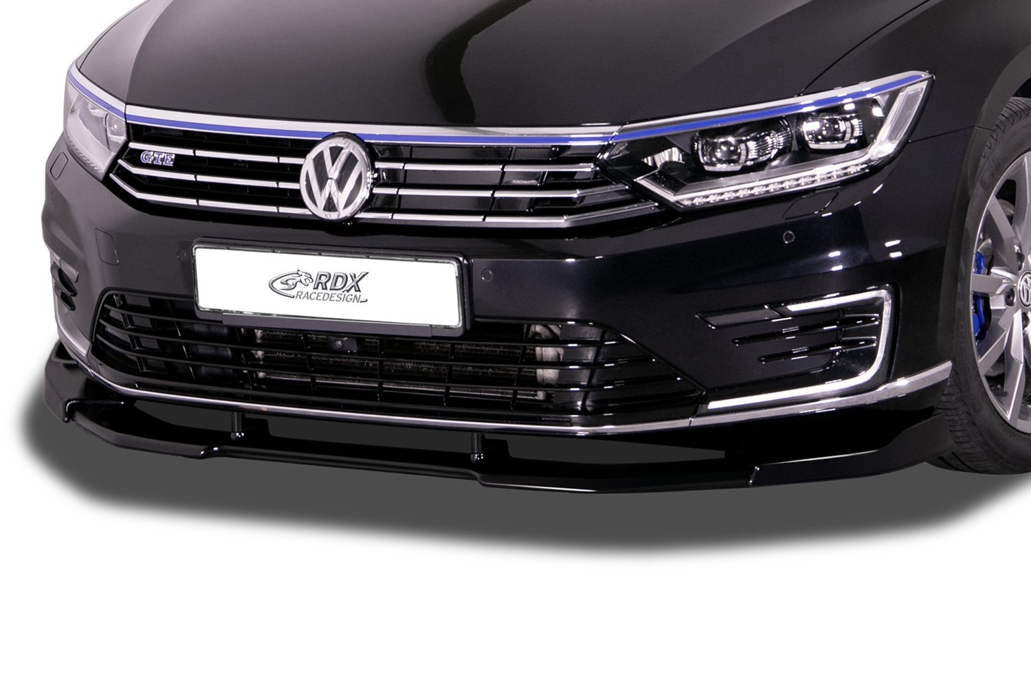 Front spoiler suitable for Volkswagen Passat (B8) 2019-2021 4-door saloon Vario-X PU