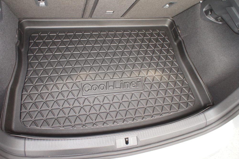 Kofferraumwanne passend für Volkswagen Golf VII (5G) 2012-2020 3 & 5-Türer Schrägheck Cool Liner anti-rutsch PE/TPE Gummi
