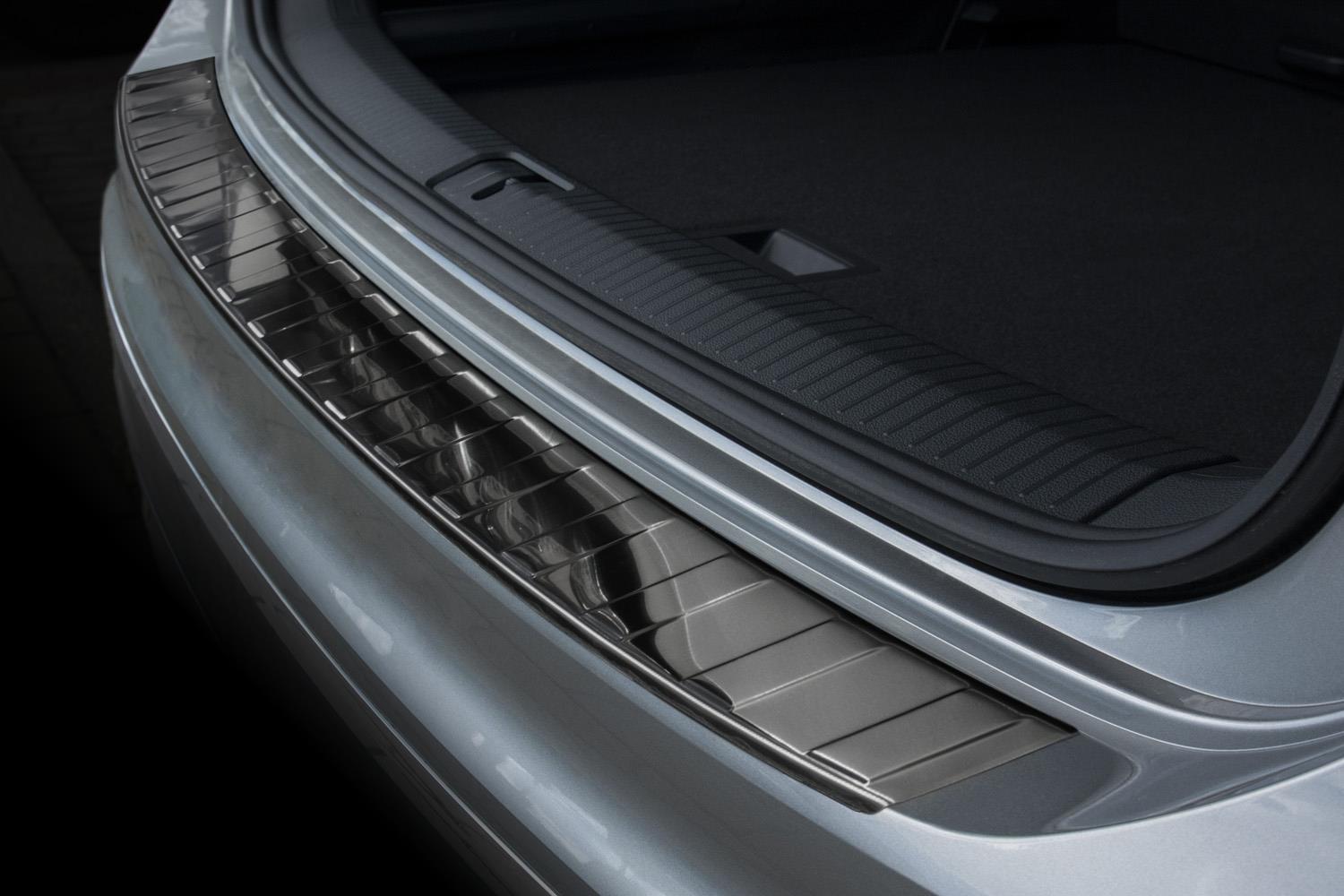 Ladekantenschutz passend für VW Tiguan 2 II ab 2016 Lackschutz, Auto  Stoßstange Schutz, Transparent, Carbon Look, Schwarz Matt - .de