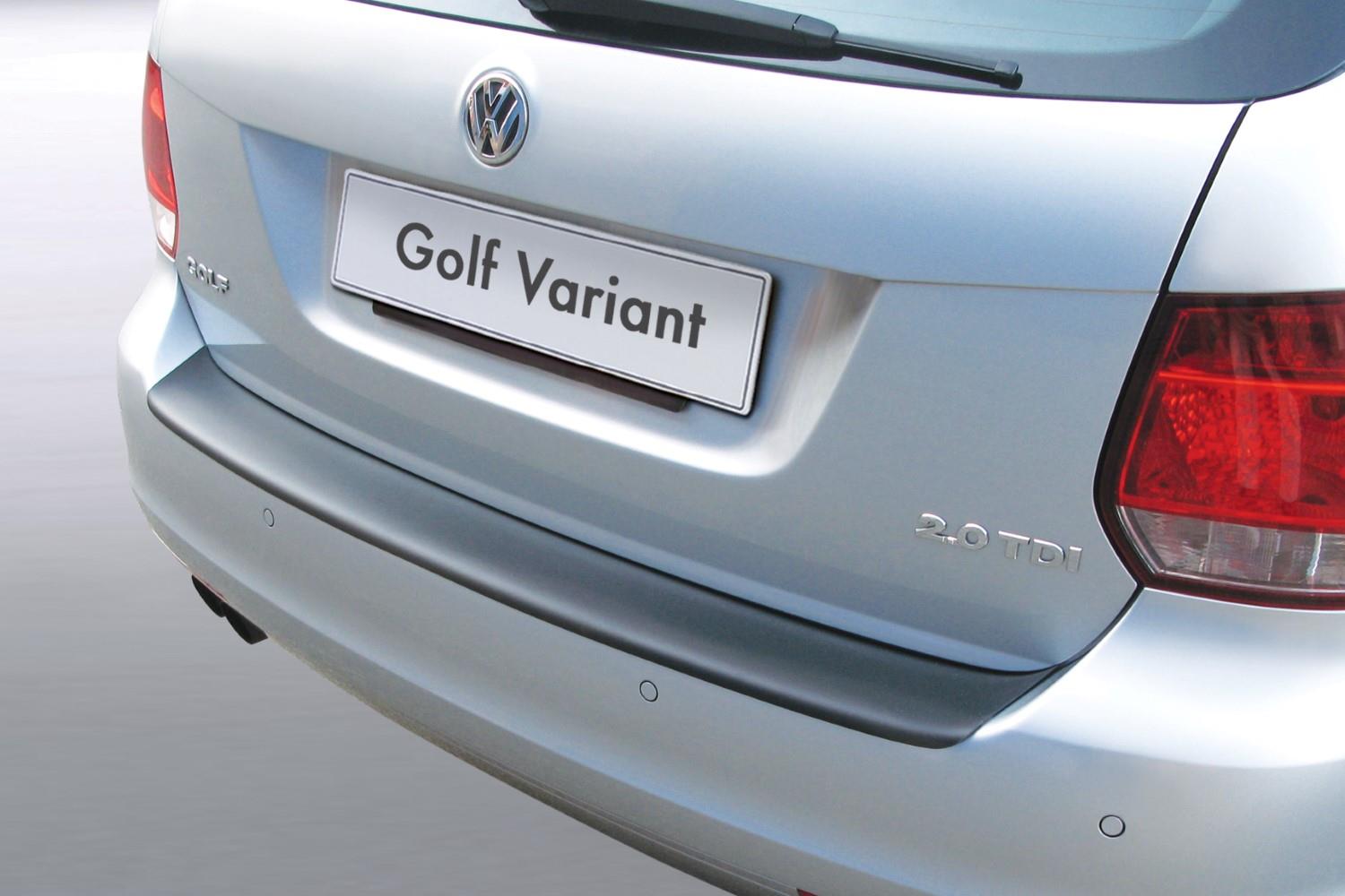 Bumperbeschermer Volkswagen Golf V Variant (1K) 2007-2009 wagon ABS - matzwart