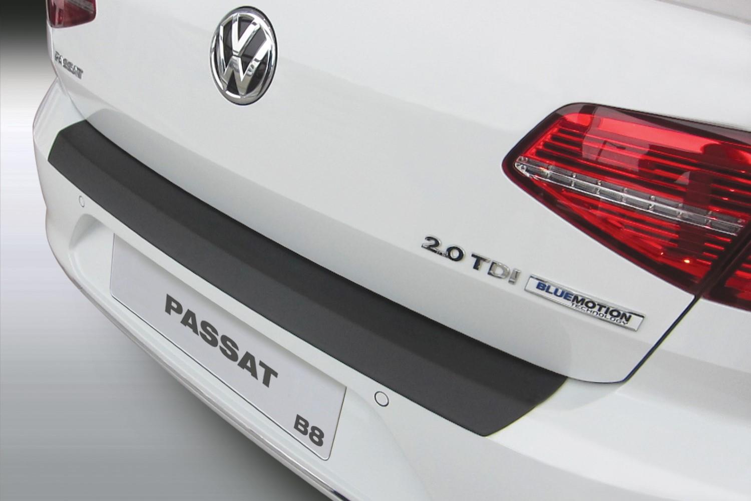 Bumperbeschermer Volkswagen Passat (B8) 2014-2021 4-deurs sedan ABS - matzwart