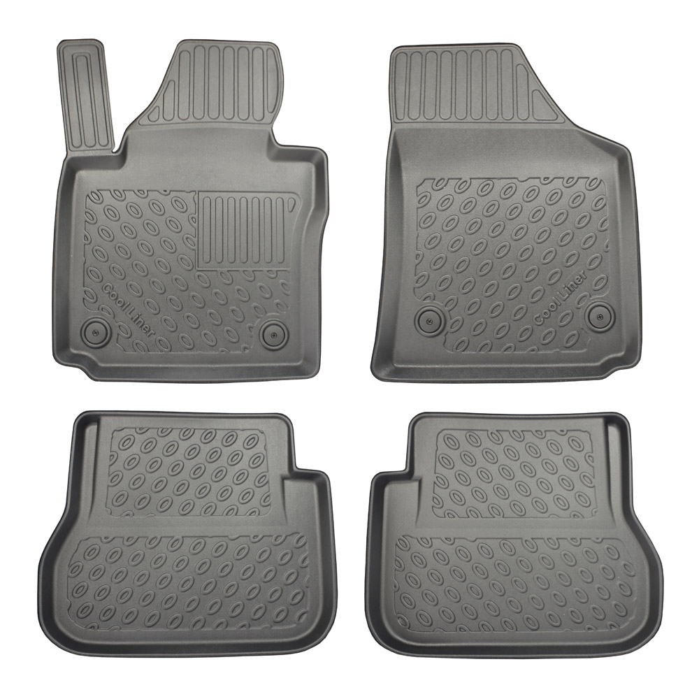 Tapis Volkswagen Caddy - Caddy Maxi (2K) 2004-2020 Cool Liner PE/TPE caoutchouc