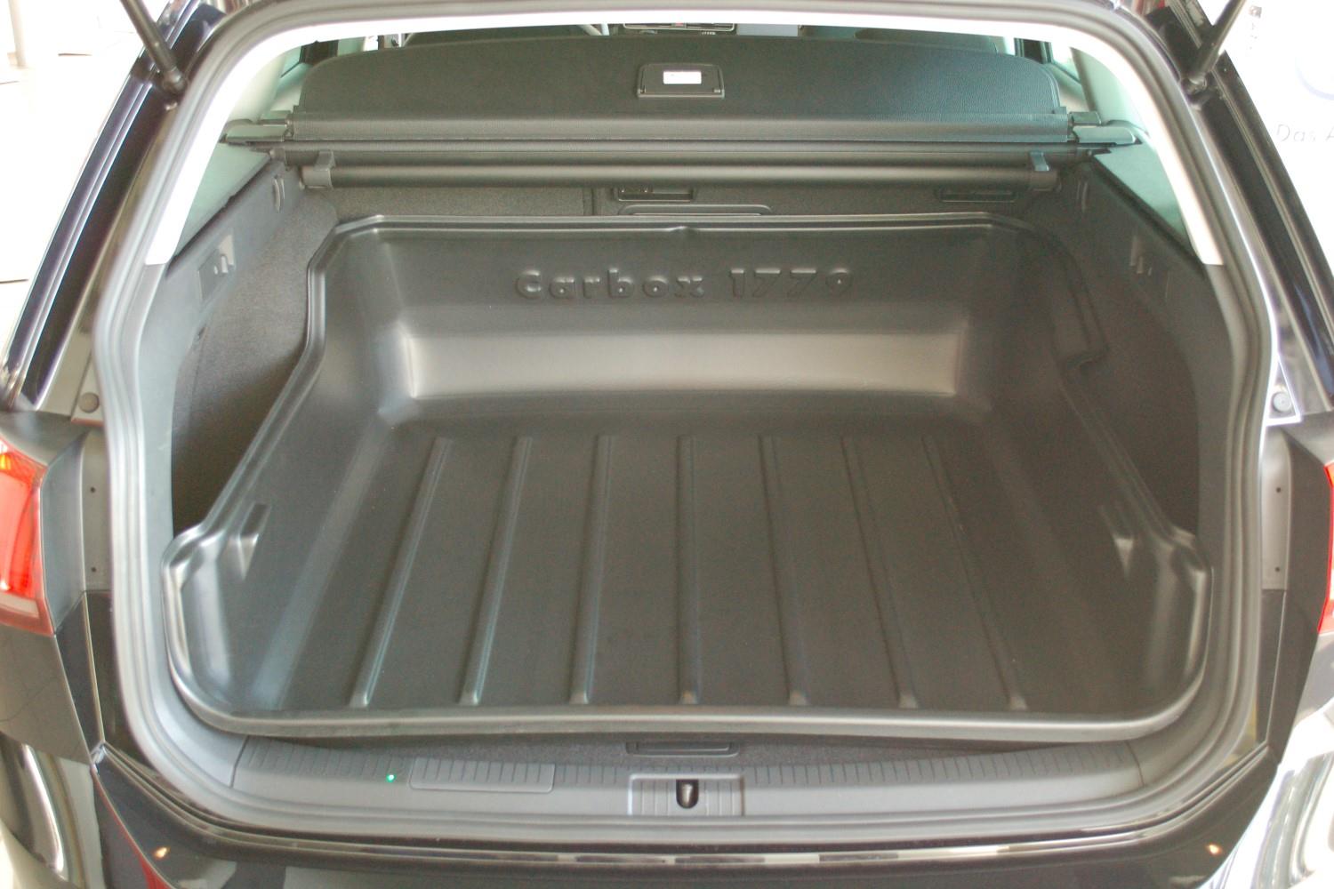 Kofferbakschaal geschikt voor Volkswagen Golf VII Variant (5G) 2013-2020 wagon Carbox Classic hoogwandig