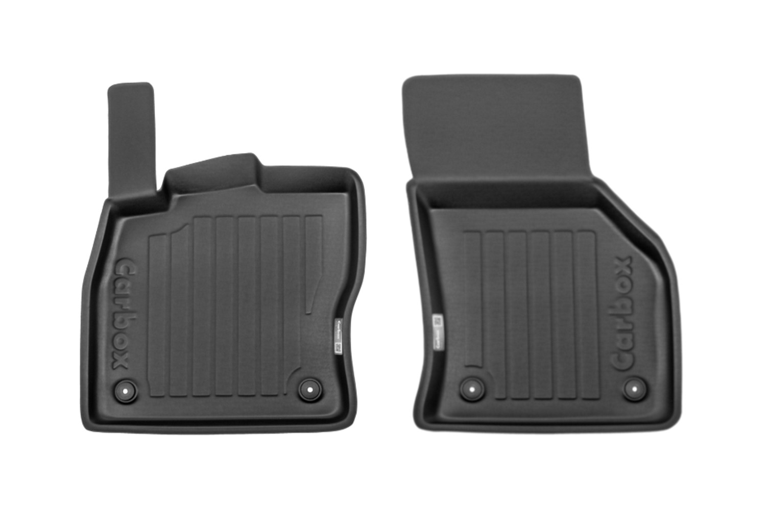 Car mats suitable for Volkswagen Golf Plus (1KP) 2009-2014 5-door hatchback Carbox Floor PE rubber - front set