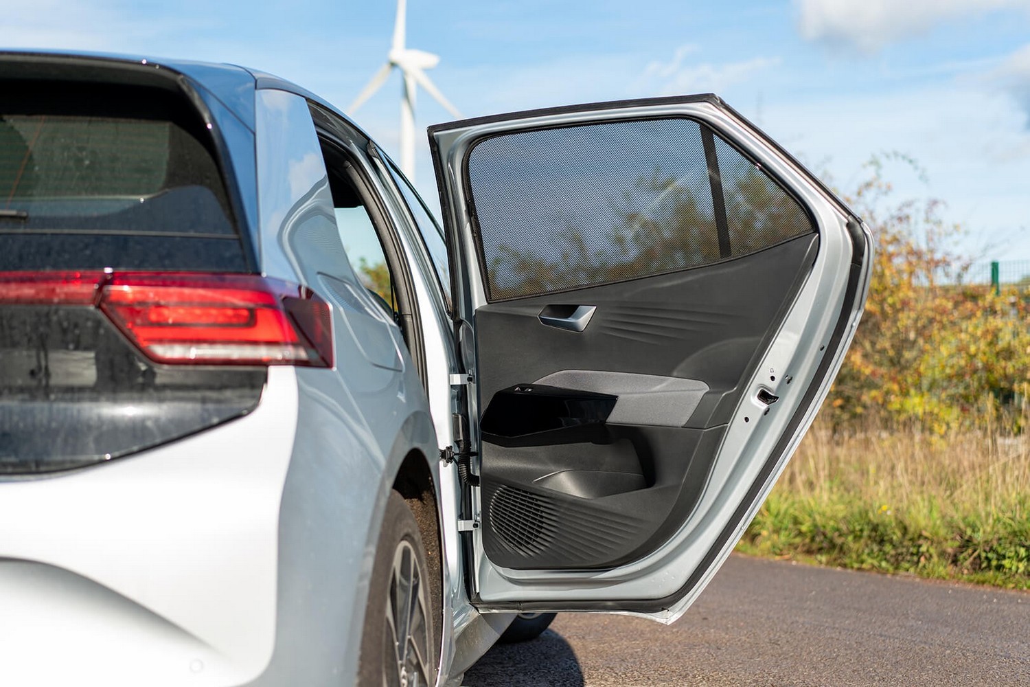 Sun shades suitable for Volkswagen ID.3 2019-present 5-door hatchback Car Shades - rear side doors