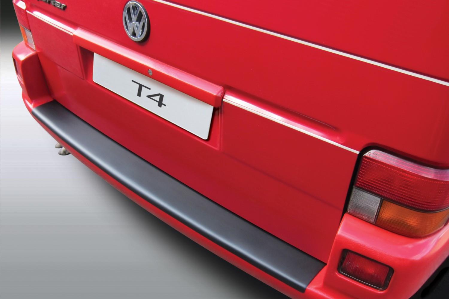 Rear bumper protector suitable for Volkswagen Transporter T4 1990-2003 ABS - matt black