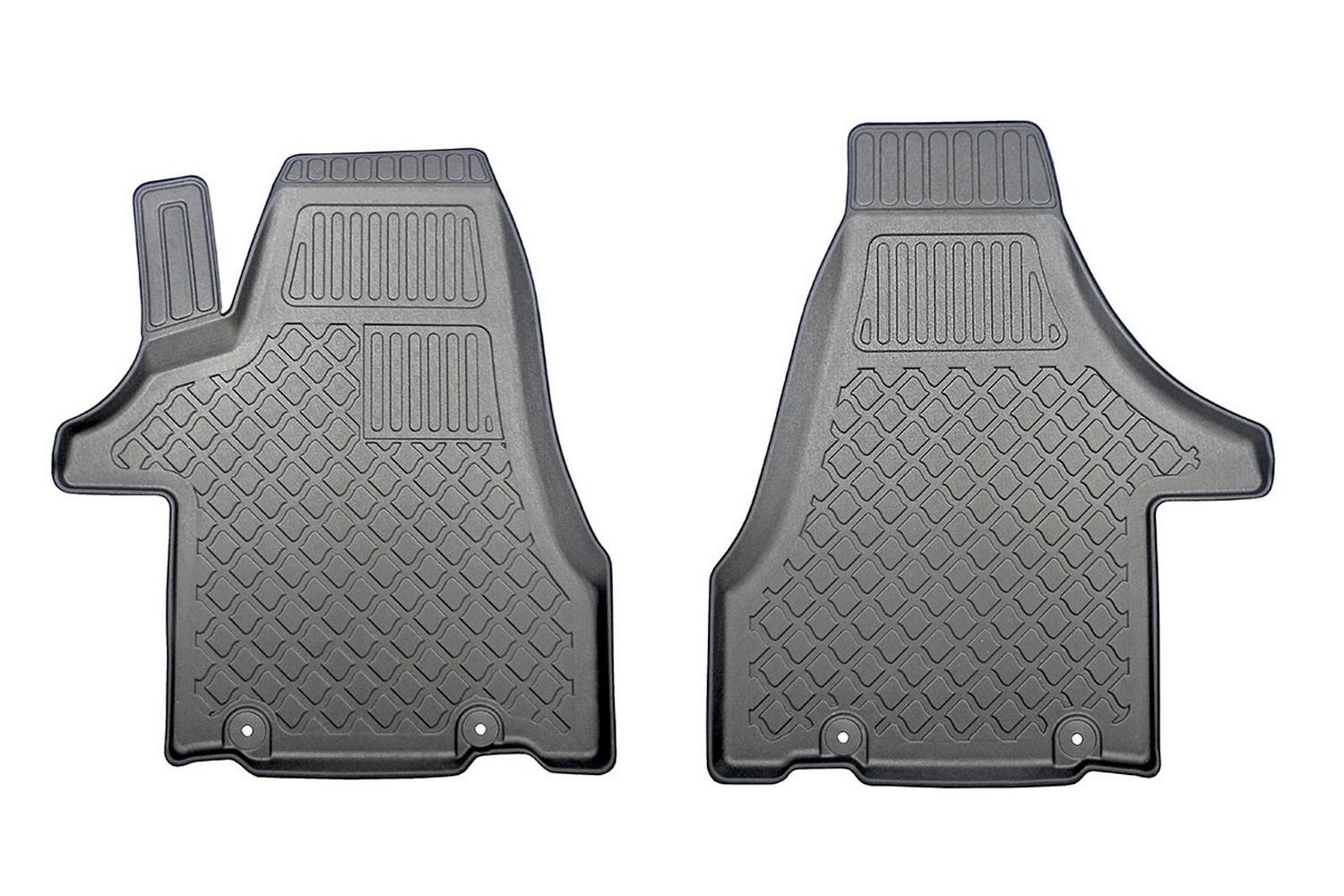 Tapis convient à Volkswagen Transporter T5 2003-2015 Guardliner PE/TPE caoutchouc