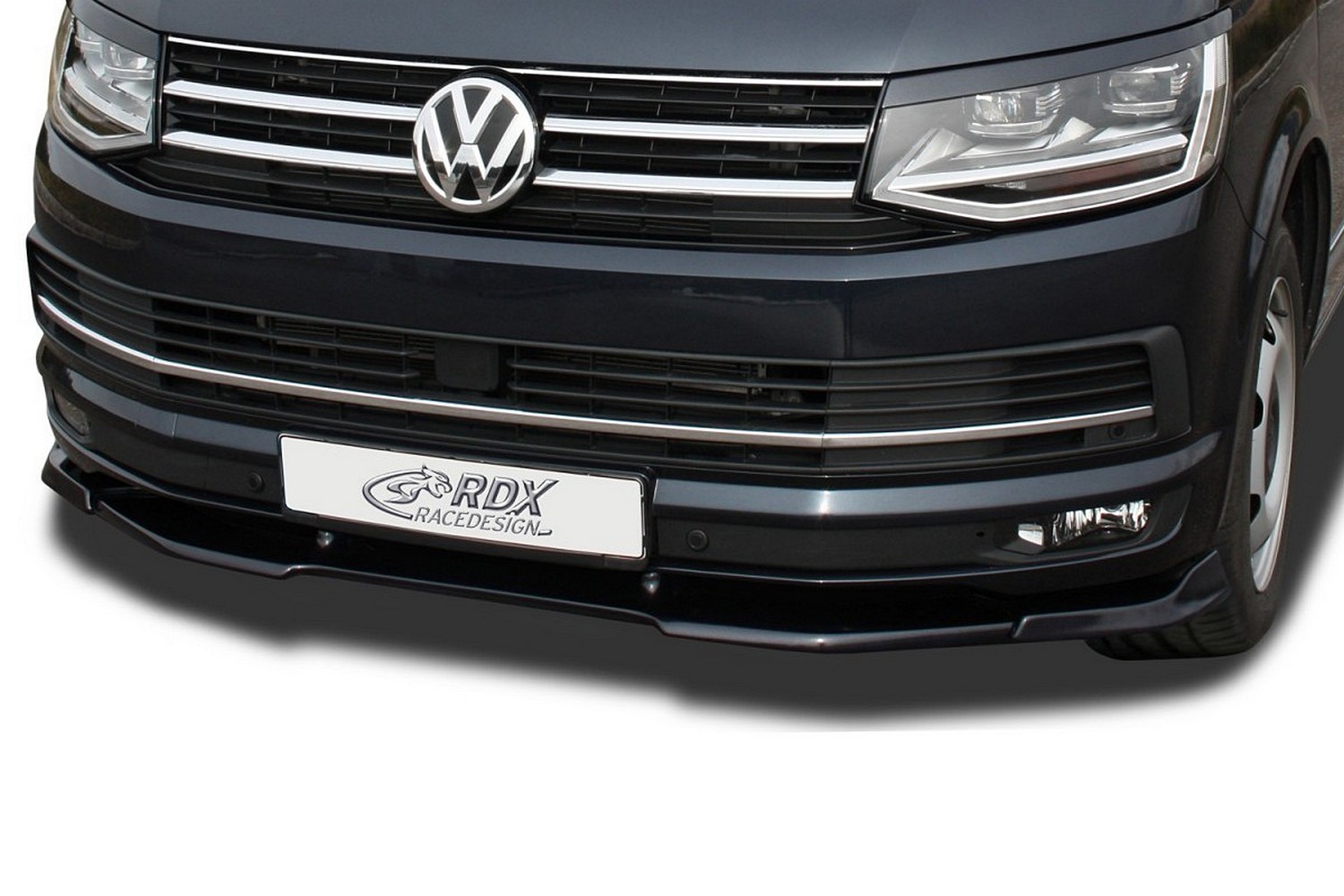 Voorspoiler geschikt voor Volkswagen Transporter T6 2015-2019 Vario-X PU