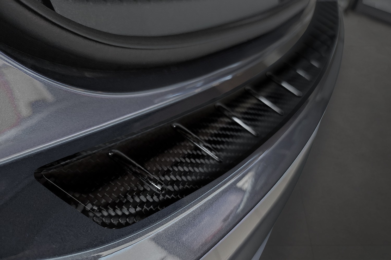 Bumperbeschermer geschikt voor Volkswagen Taigo (CS) 2021-heden carbon