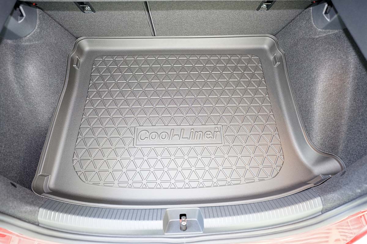 Boot mat suitable for Volkswagen Taigo (CS) 2021-present Cool Liner anti slip PE/TPE rubber