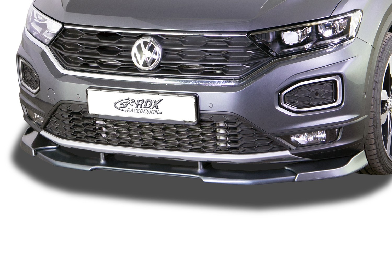 Front spoiler suitable for Volkswagen T-Roc (A1) 2017-present Vario-X PU