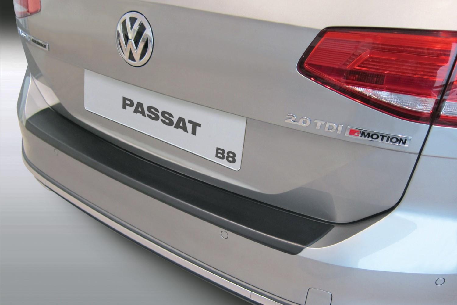 Ladekantenschutz passend für Volkswagen Passat Variant (B8) 2014-2023 Kombi ABS - Mattschwarz