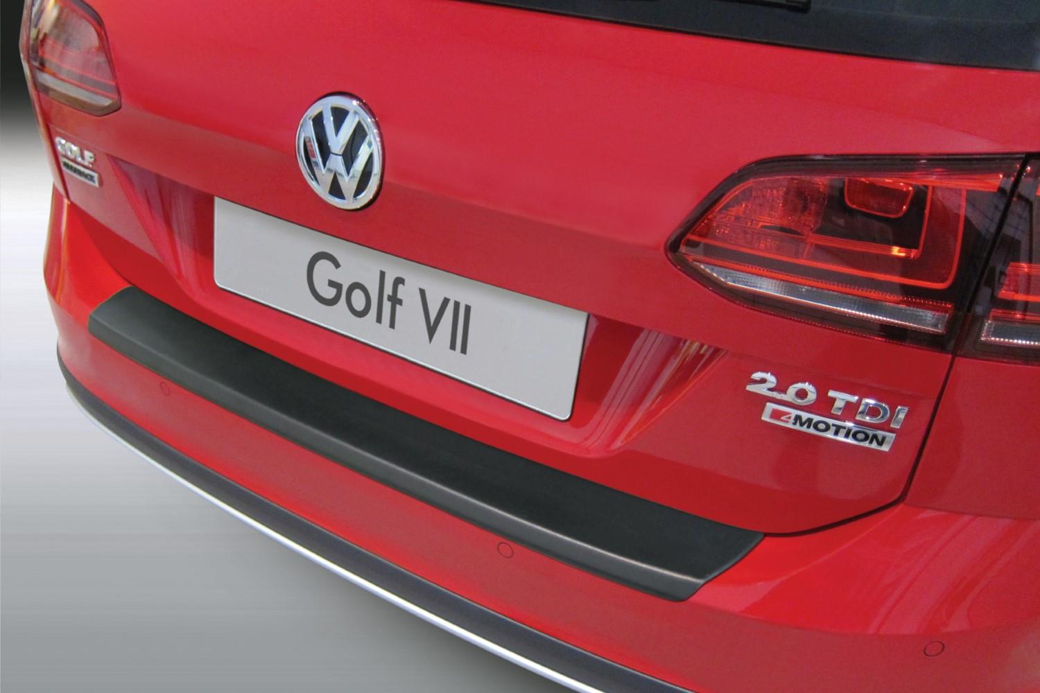 Protection de seuil de coffre Volkswagen Golf VII Variant (5G) 2013-2017 break ABS - noir mat