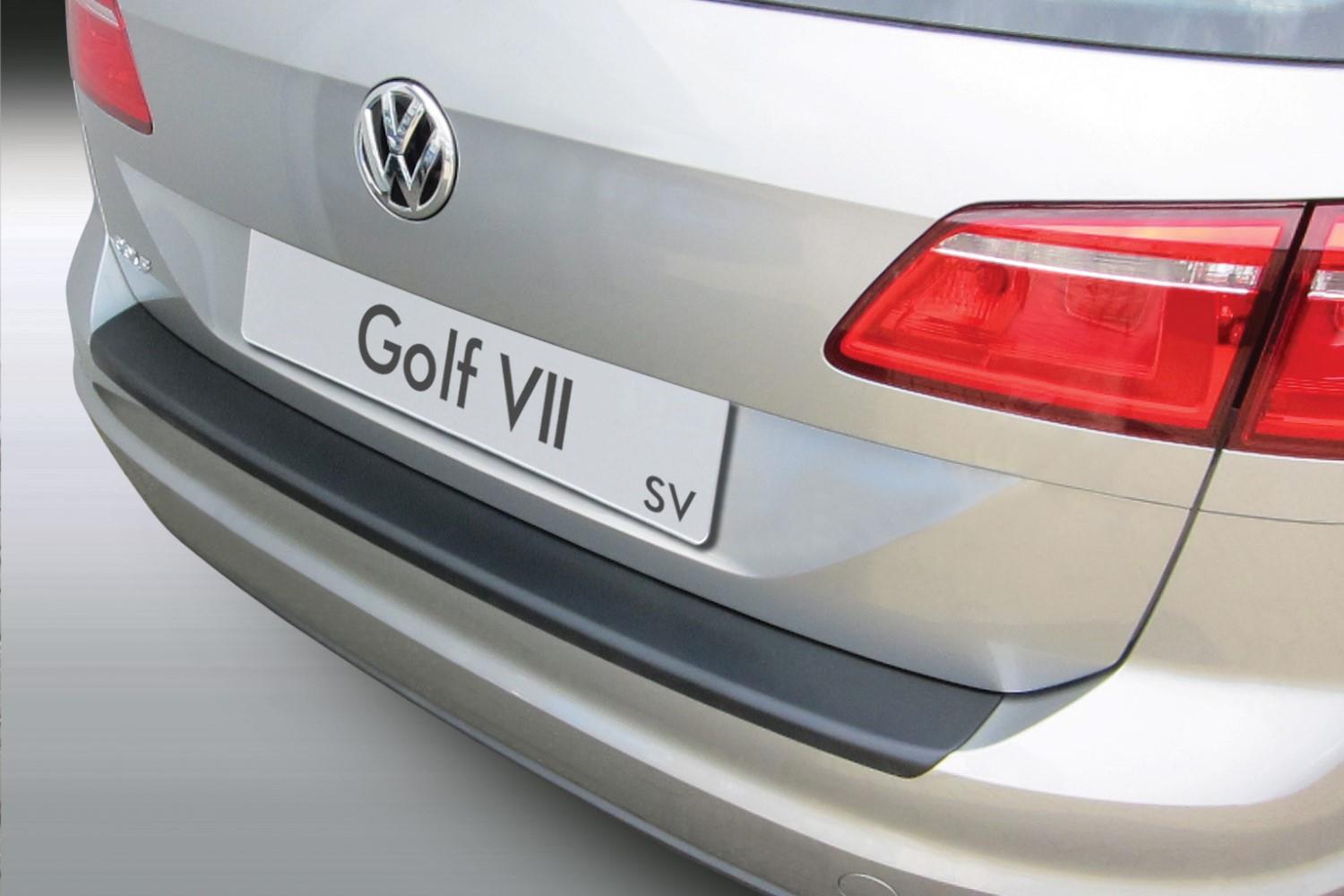 Bumperbeschermer Volkswagen Golf VII Sportsvan (5G) 2014-2020 ABS - matzwart