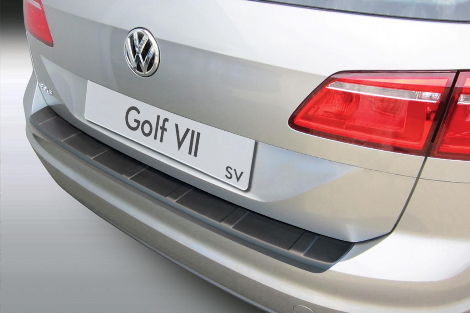 Bumperbeschermer geschikt voor Volkswagen Golf VII Sportsvan (5G) 2014-2020 ABS - matzwart