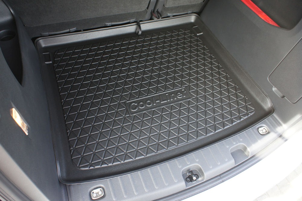 Tapis de coffre convient à Volkswagen Caddy (2K) 2004-2020 Cool Liner antidérapant PE/TPE caoutchouc