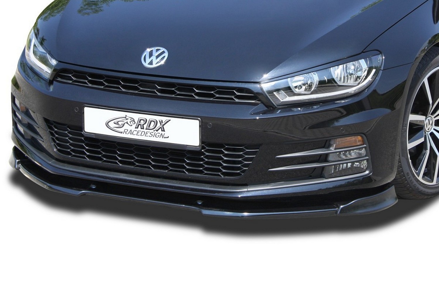 Front spoiler suitable for Volkswagen Scirocco III 2014-2017 Vario-X PU