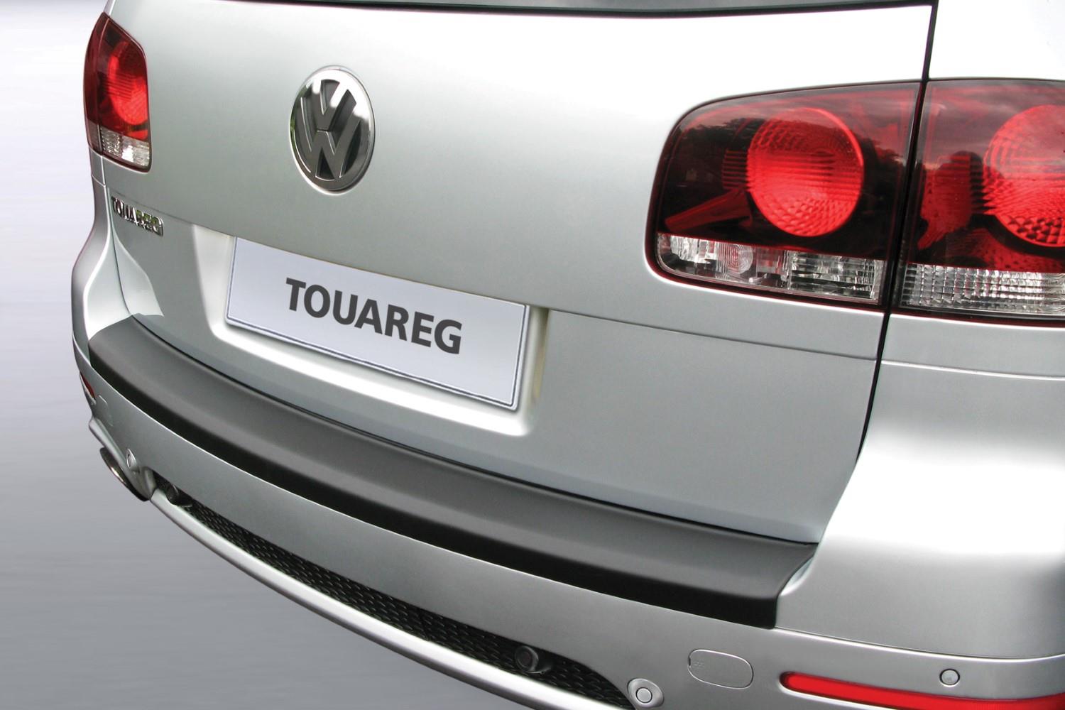 Protection de seuil de coffre Volkswagen Touareg I (7L) 2002-2010 ABS - noir mat
