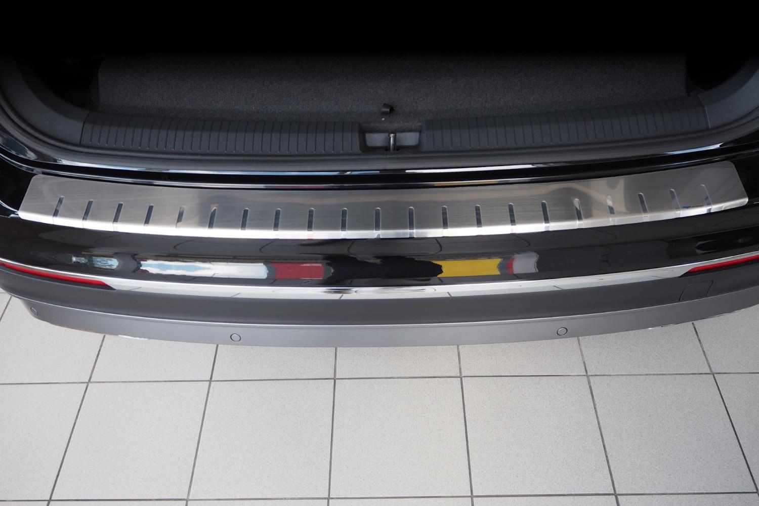 tuning-art L248 Edelstahl Ladekantenschutz Anthrazit für VW Tiguan 2 2016-5  Jahre Garantie : : Auto & Motorrad