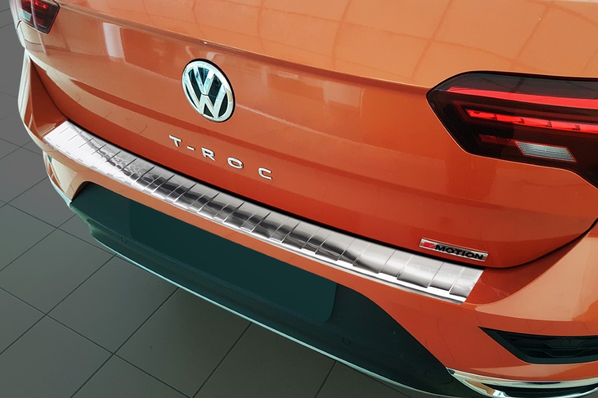 Ladekantenschutz Volkswagen T-Roc (A1) 2017-heute Edelstahl gebürstet