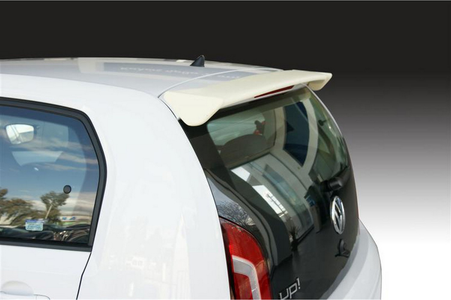 Dakspoiler geschikt voor Volkswagen up! 2011-heden 3 & 5-deurs hatchback