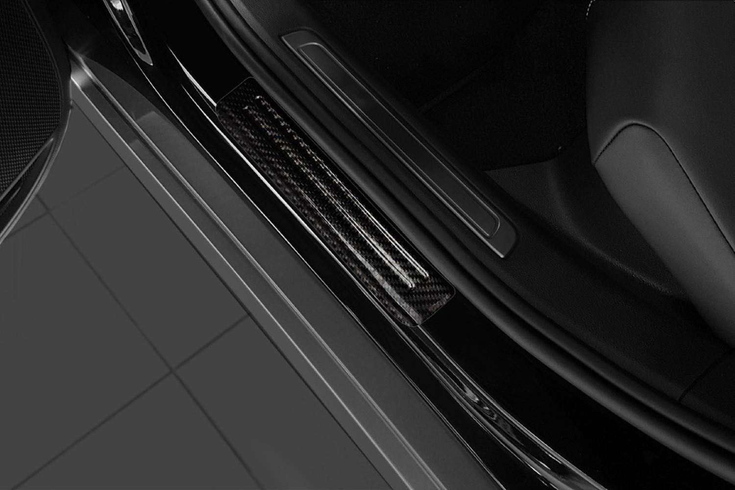 Seuils de portes Volkswagen Passat (B8) 2014-2021 4 portes tricorps carbone 2 pièces