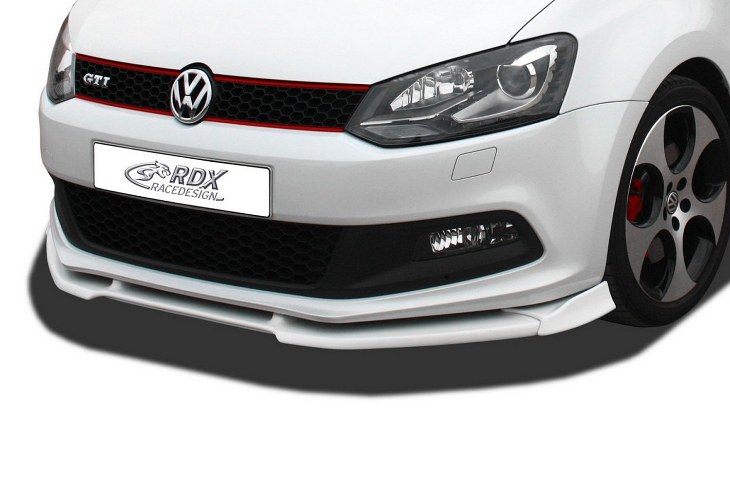 Front spoiler suitable for Volkswagen Polo V (6R) 2009-2014 3 & 5-door hatchback Vario-X PU
