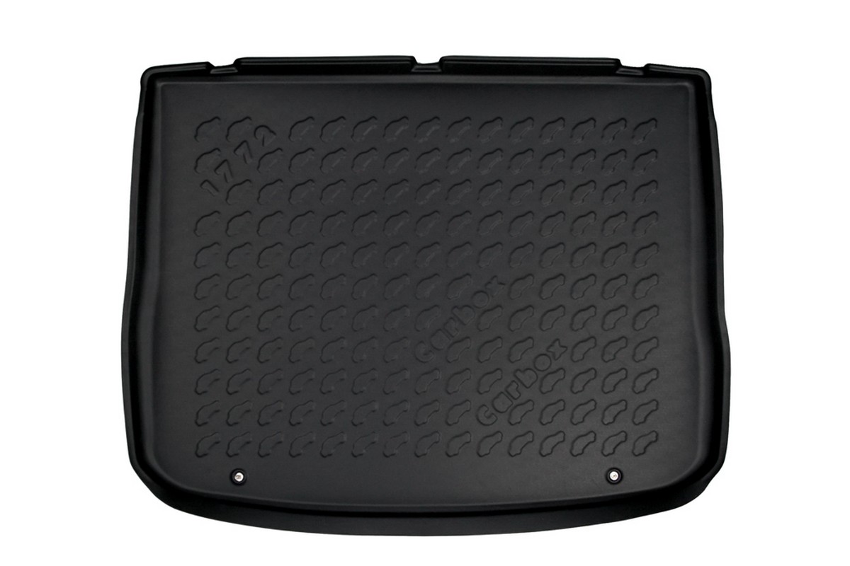 Boot mat Volkswagen Tiguan (5N) 2007-2015 Carbox Form PE rubber - zwart