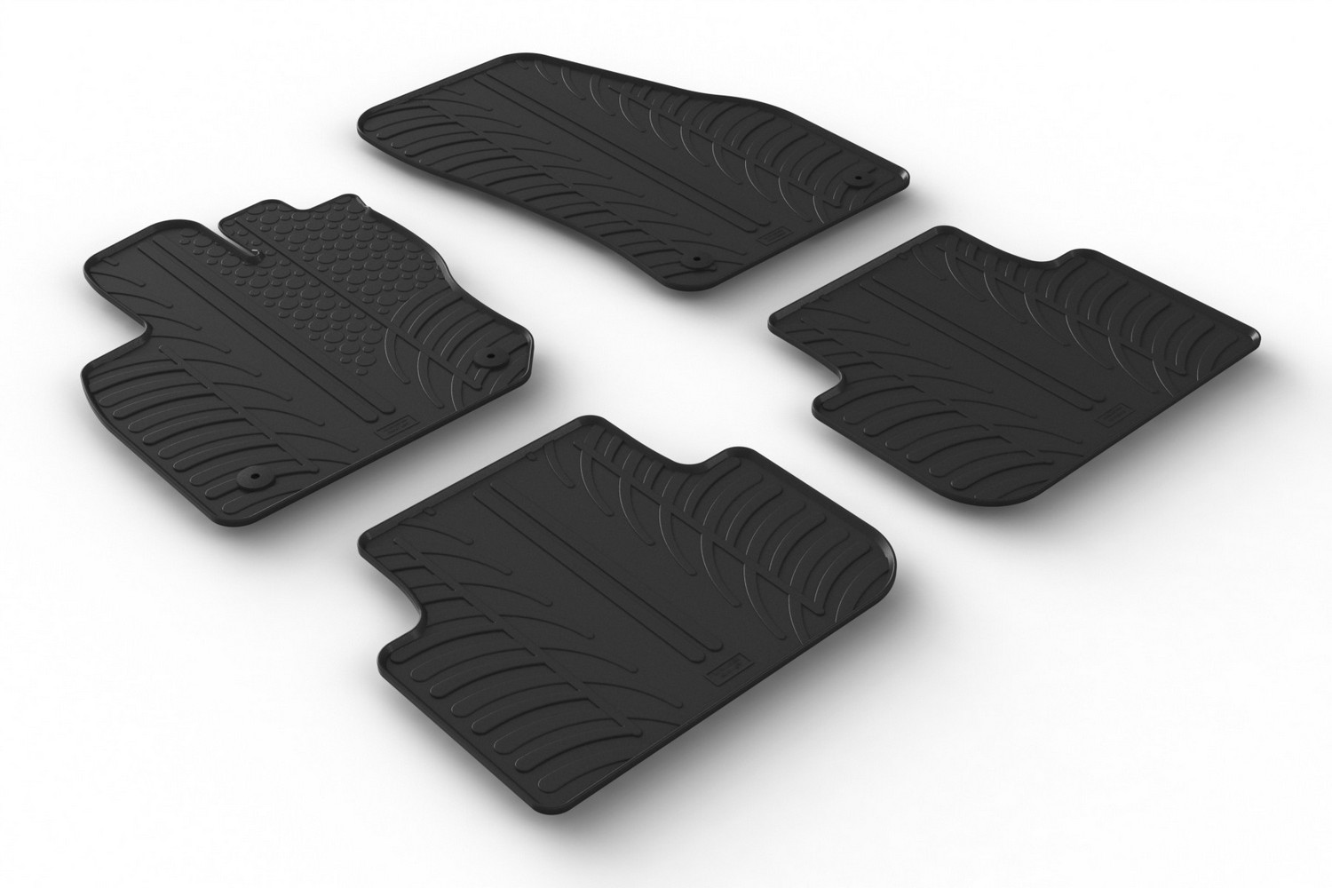 Car mats suitable for Volkswagen Tiguan III 2024-present Rubbasol rubber