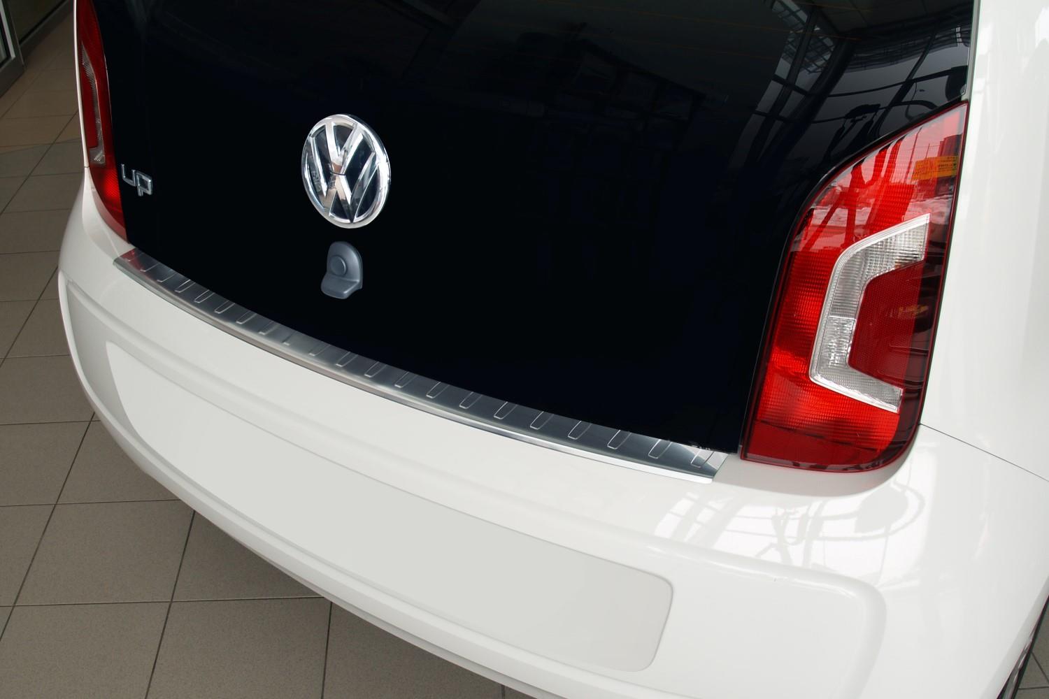 Bumperbeschermer Volkswagen up! 2011-heden 3 & 5-deurs hatchback RVS geborsteld