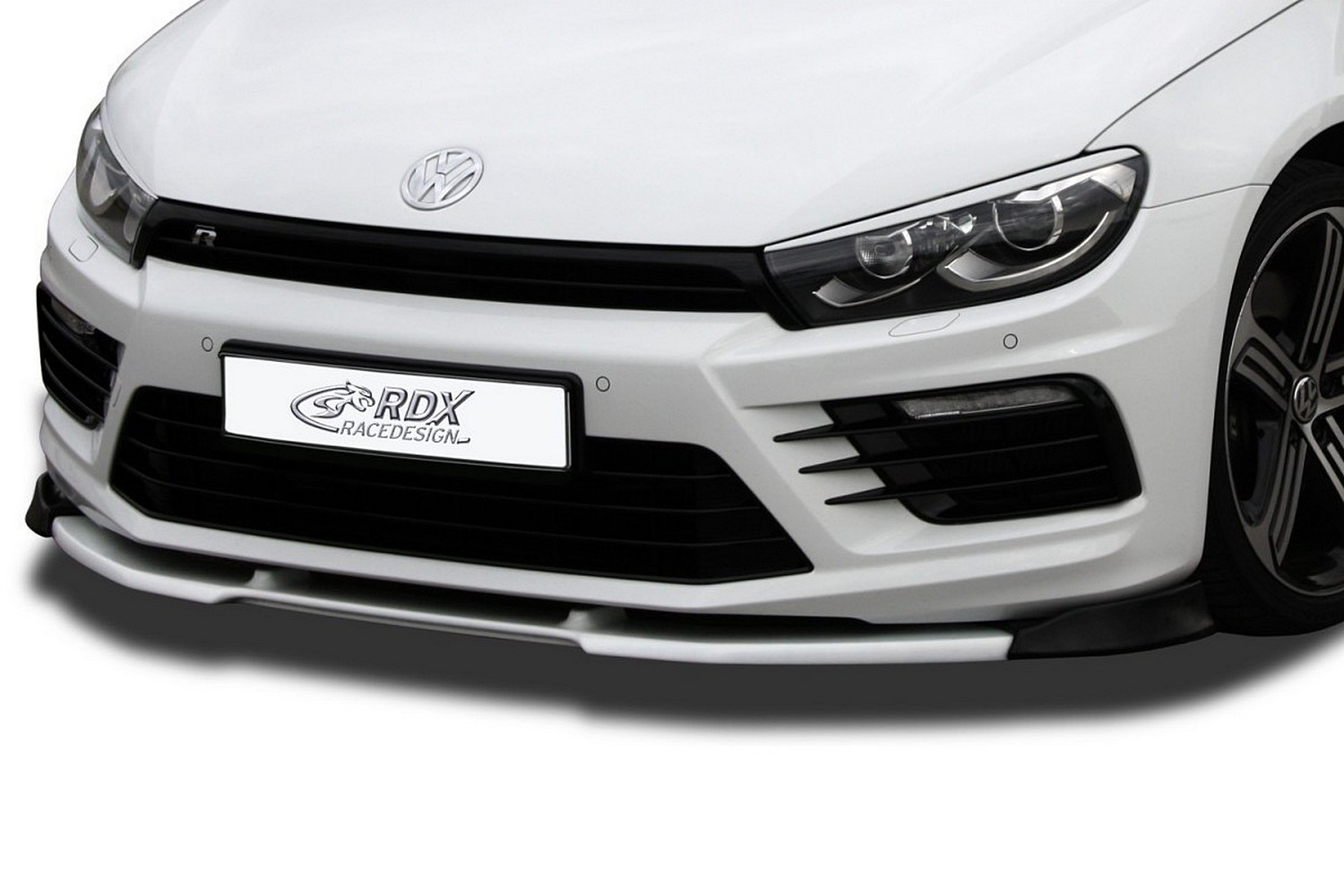 Front spoiler suitable for Volkswagen Scirocco III 2014-2017 Vario-X PU