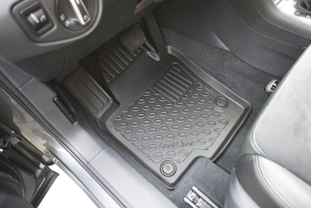 Car mats Volkswagen Sharan II (7N) 2010-present Cool Liner PE/TPE rubber (2)